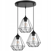 GH STROPNA VISEČA SVETILKA DIAMOND LOFT EDISON RETRO