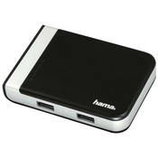 Hama 00054546 USB 3.0 (3.1 Gen 1) Type-A/Type-C Black,Silver card reader