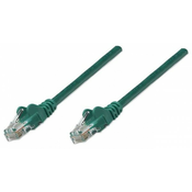 Intellinet prespojni kabl, Cat6 compatible, UUTP,5m,zeleni