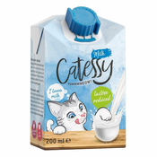 Catessy mleko za mačke - Varčno pakiranje: 12x200 ml