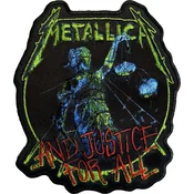 Metallica Vintage Justice For All Našitek za šivanje