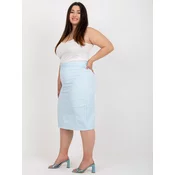 Skirt-LK-SD-506634.47-Light Blue