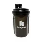 Plastový šejker 300ml čierny