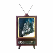 TV sa efektom padanja snega, LED i muzika