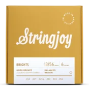 shumee Stringjoy BB1356 struny na akustickú gitaru BRIGHTS 80/20 bronzové 13-56