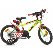 Dino bikes Bicikl za dječake DINO 416, 16 cola, žuta