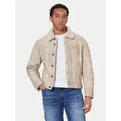 Guess Jakna iz umetnega usnja M5BL0I W2500 Bež Regular Fit