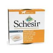Schesir SCHESIR v želeju Piščanec z aloe - mokra hrana za pse - 150 g