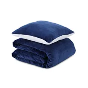 Komplet Dormeo Warm Hug moder 200x200 cm