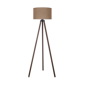 Duolla - Podna lampa 1xE27/60W/230V precnik 44 cm braon