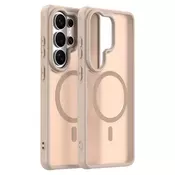 Hibridna maska HaloFrost II MagSafe za Samsung Galaxy S26 Ultra - gold