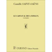 SAINT-SAENS:LE CARNAVAL DES ANIMAUX SECOND PIANO