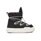 Škornji za sneg Moon Boot Jr Park lace Mid 80D3440070 D Črna