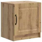 vidaXL Nočna omarica Artisan hrast 43 x 34,5 x 47 cm Inženirski les