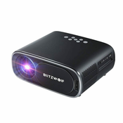 Blitzwolf BlitzWolf BW-V4 1080p LED beamer/projektor, Wi-Fi + Bluetooth (črna)