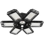Kraft&Dele Zložljiva LED stropna svetilka za delavnico 180W 18500lm KD3484