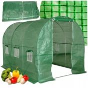 RAMIZ Vrtni Rastlinjak 2x3 6m2 Zelena