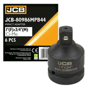 JCB Adapter za udarce OJACANI celik SCM440 Cr-Mo 1(Ž) x 3/4(M) KVADRAT