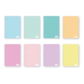 Blok kolegij a4 tp črtan spree 100l mix pastel 40728 SPREE
