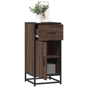 Vidaxl vidaXL Omarica rjav hrast 35,5x35x76 cm Material na osnovi lesa