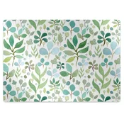 Decormat Podloga za stol Green leaves 140x100 cm 15 cm