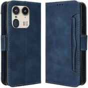 GS Ovitek za Motorola Edge 50 Ultra, reža za kartico, temno moder