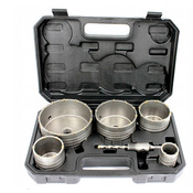 Set 6 diamantnih kronskih žag SDS plus