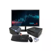 ZEUS Fiscal paket ( Mini PC, Monitor, Bežicna tastatura i miš, Termalni štampac, Citac smart kartica)