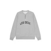 Les Deux Majica mornarska/siva/bela