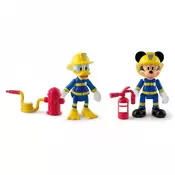 IMC TOYS Pack 2 Mickey and Donald to the Rescue - IM181908  Set, Univerzalno, 3+ godina, Plastika