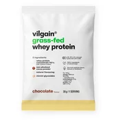 Grass-Fed Whey Protein –? iz mleka krav, hranjenih s travo, iz trajnostne reje, sladkan s stevijo, ultrafiltriran pri nizkih temperaturah
