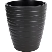 ProGarden Plastični lonec za rože 37,5 x 41,9 cm, temno siva barva
