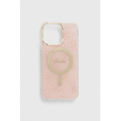 Etui za telefon Guess iPhone 14 Pro Max 6.7 roza barva