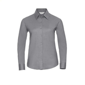 Womens Long Sleeve Shirt, Easy Care, Oxford R932F 70/30 130g/135g