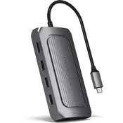 Satechi Satechi Aluminium USB4 Multiport Adapter w 8K HDMI HUB, (20689477)