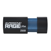 Patriot Supersonic Rage Lite USB 3.2 memorijski kljuc, 256 GB, 120MB/s (PEF256GRLB32U)