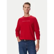 Tommy Hilfiger Majica z dolgimi rokavi UM0UM04014 Rdeča Regular Fit