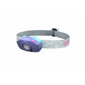 Ledlenser KIDLED2 RAINBOW-LED decija celna lampa sa prigušiva funkcijom, LED/1xAAA, IPX4, 40 lm, 20 h, ljubicasta