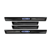 BMW X7 2019- (G07, dark, glossy) Door Sill Plates