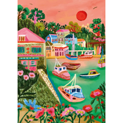 Pieces & Peace - Puzzle Polperro - 1 000 kosov