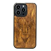 shumee Lesen ovitek za iPhone 13 Pro Deer Imbuia