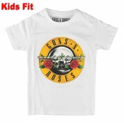 Metal majica otroška Guns N Roses - Classic Logo - ROCK OFF - GNRTSP04BW