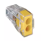 Spojnica 24A 250V, 2 kontakta, 2.5kvmm pun presek