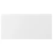 VOXTORP Front fioke, matirano bela, 80x40 cm