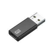 CellularLine CellularLine adapter USB-C na USB, črn/FUNKCIONALNI DODATKI/OSTALI DODATKI/CELLULARLINE/LOGISTA D.O.O.
