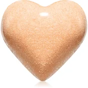 Delia Cosmetics Fizzing Bath Heart Orange kroglica za kopel 100 g
