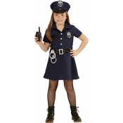 Widmann Otroški kostum, policistka - 158 cm/11 - 13 let