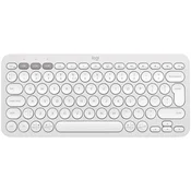 LOGITECH K380S Multi-Device Bluetooth Keyboard - TONAL WHITE - US INTL