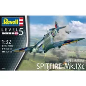 slomart REVELL Plastični model - Supermarine Spitfire Mk.IXc, 1/72