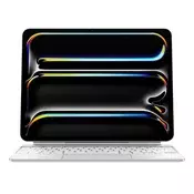 Faktura Apple Magic Keyboard za iPad Pro 13-inčni (M4) - Engleski - Bijeli MWR43MG/A